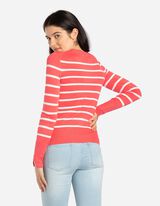 Pulóver - LENZING™ ECOVERO™ - vilagos piros