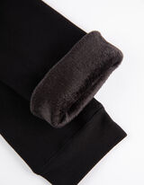 Termo kojinės - Vienspalviai - juodas