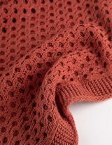 Trui - Vleermuismouwen - donkerrood