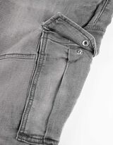Cargobroek - Straight fit - grijs