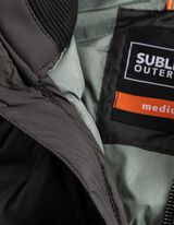 Jacke - Stehkragen - schwarz