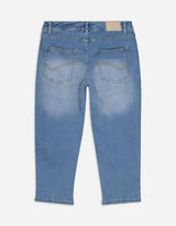 Kapri hlače - 7/8 dolžine - modra