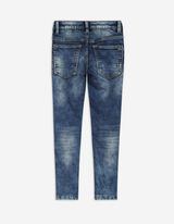 Jeans - Thermo-effect - donkerblauw