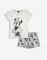 Pyjama Set aus Shirt und Shorts - Minnie Mouse
