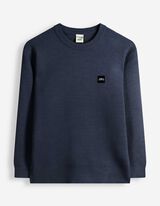 Trui - Loose fit - Donkerblauw
