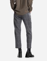 Hlače Chino - Kroj Straight Fit - siva