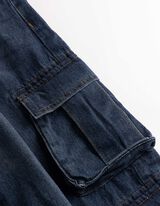 Cargohose - Loose Fit - dunkelblau