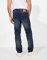 Jean - Coupe Slim Fit - Bleu fonc&eacute;