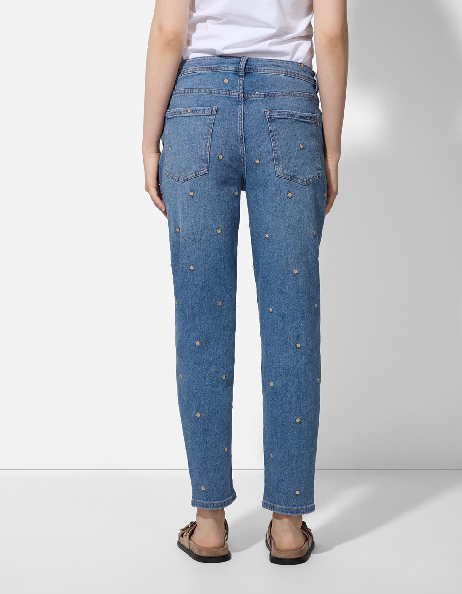 Teksapüksid - Mom Fit - sinine - Takko Fashion
