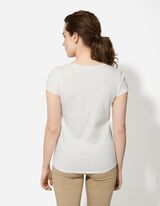 T-s&auml;rk - s&auml;delev motiiv - valge