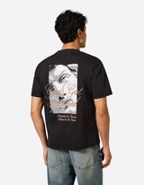 T-Shirt - R&uuml;ckenprint - schwarz