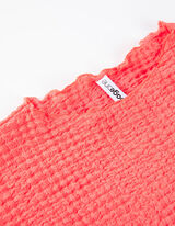 Maglia - Aspetto grinzoso - rosso chiaro