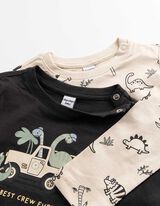 Maglia a manica lunga - Confezione da 2 pezzi