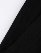 Bermuda nadrág  - Vászonkeverék - fekete