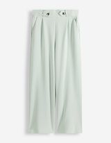 Culotte - Webstoff - gr&uuml;n