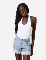 Shorts - Regular Fit - Hellblau