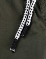 Pantaloni da jogging - Tasche applicate - verde scuro