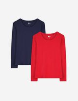 Langarmshirt - 2er-Pack