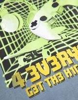 Maglia a manica lunga - Scritta - turchese