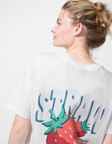 T-Shirt - R&uuml;ckenprint - wei&szlig;