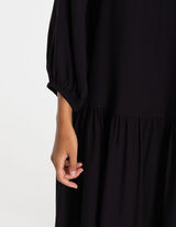 Haljina - Viskoza - crno