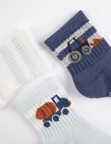 Kojinės su kam&scaron;čiais - 3 vnt. pakuotė