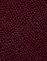 Top - Collo a mosca - rosso scuro