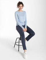 Trui - Viscosemix - lichtblauw