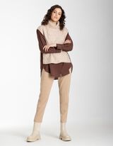 Drabužiai su &scaron;varku - Vilnos i&scaron;vaizda - smelio spalvos