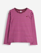 Longsleeve - Loose fit - Bessenrood