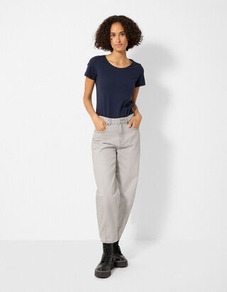 Jeans - Barrel Fit - Grau