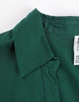 Hemdbluse - Brusttasche - grün