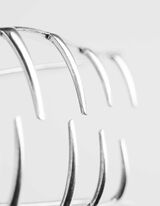 Forcina per capelli - Tinta unita - argento