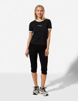 T-shirt - Borduursel - Zwart