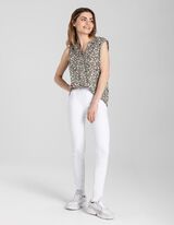 Blouseshirt - LENZING&trade; ECOVERO&trade; - donkergroen