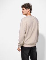 Sweatshirt - Ronde hals - wit