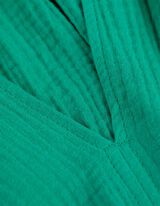 Bluse - Musselin - grün