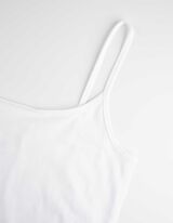 Ujjatlan felső - Spagettipántos - feher