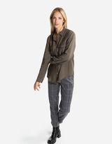 Hlače Chino - Kroj Straight Fit - siva