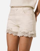 Shorts - Regular Fit - Wei&szlig;