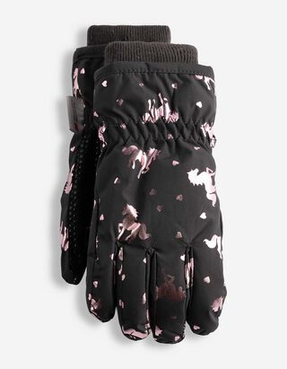 Skihandschuhe - Thermoeffekt - Dunkelgrau