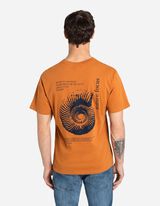 T-shirt - Impronta sul retro - marrone