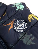 Tepitud vest - tumesinine