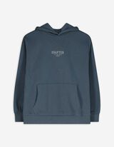 Kapucnis felső - Túlméretezett fazon - sotetkek