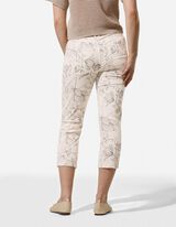 Caprihose - Twill - wei&szlig;