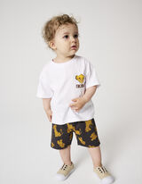 Set tricou și pantaloni - Regele leu - Alb