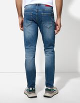 Džíny - Rovný střih Straight Fit - tmave modra