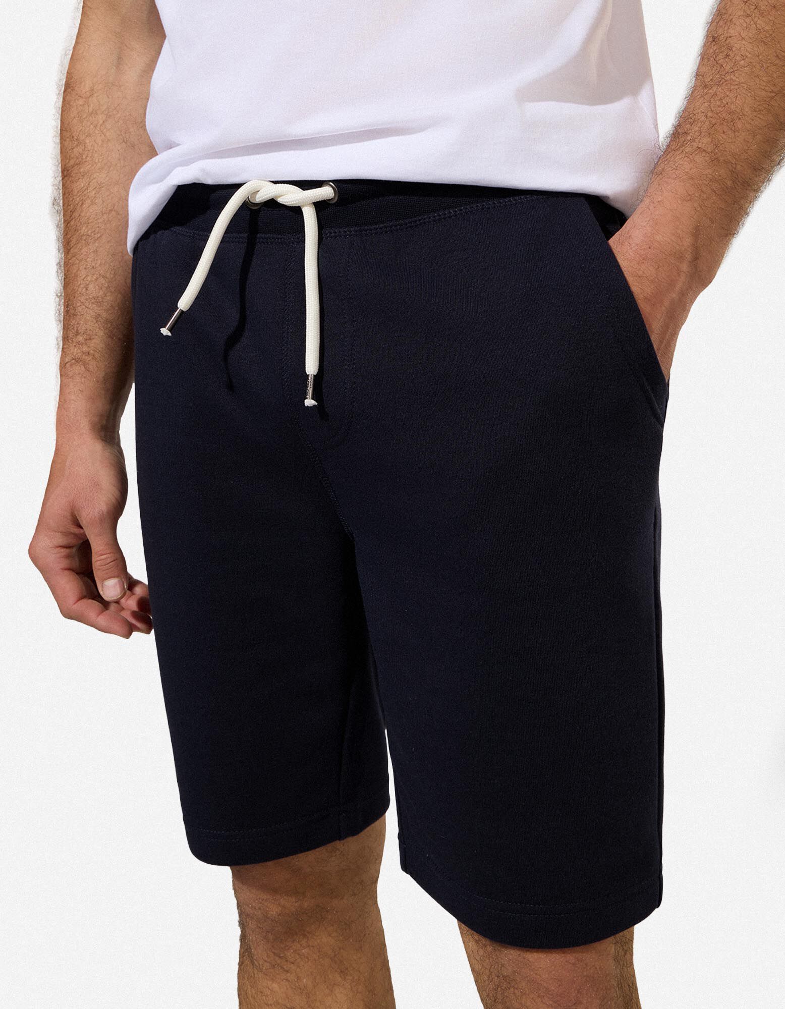 L&uuml;hikesed p&uuml;ksid - Regular Fit - tumesinine