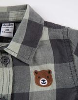 Hosszú ujjú body - Inggallér - türkiz