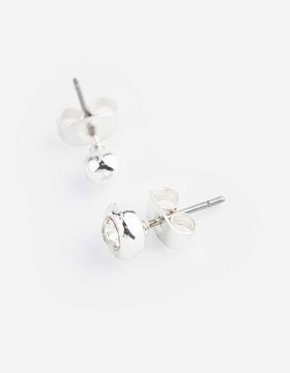 Ohrringe - silberfarben